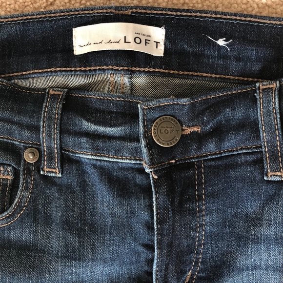 Skinny cropped jeans from Ann Taylor LOFT - Picture 3 of 4